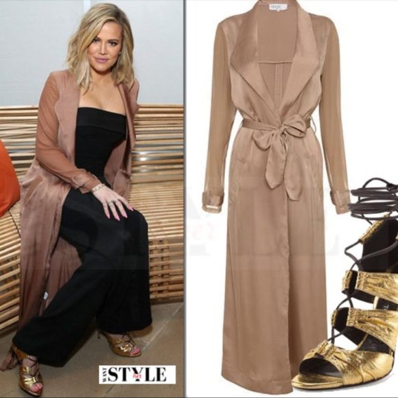 House of CB Tan Trench Coat - Picture 2 of 9